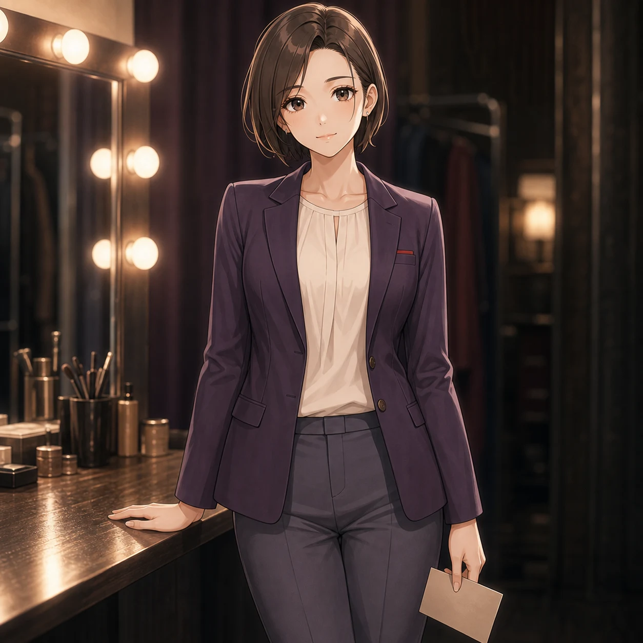 本番前に呼吸を整えるソラ